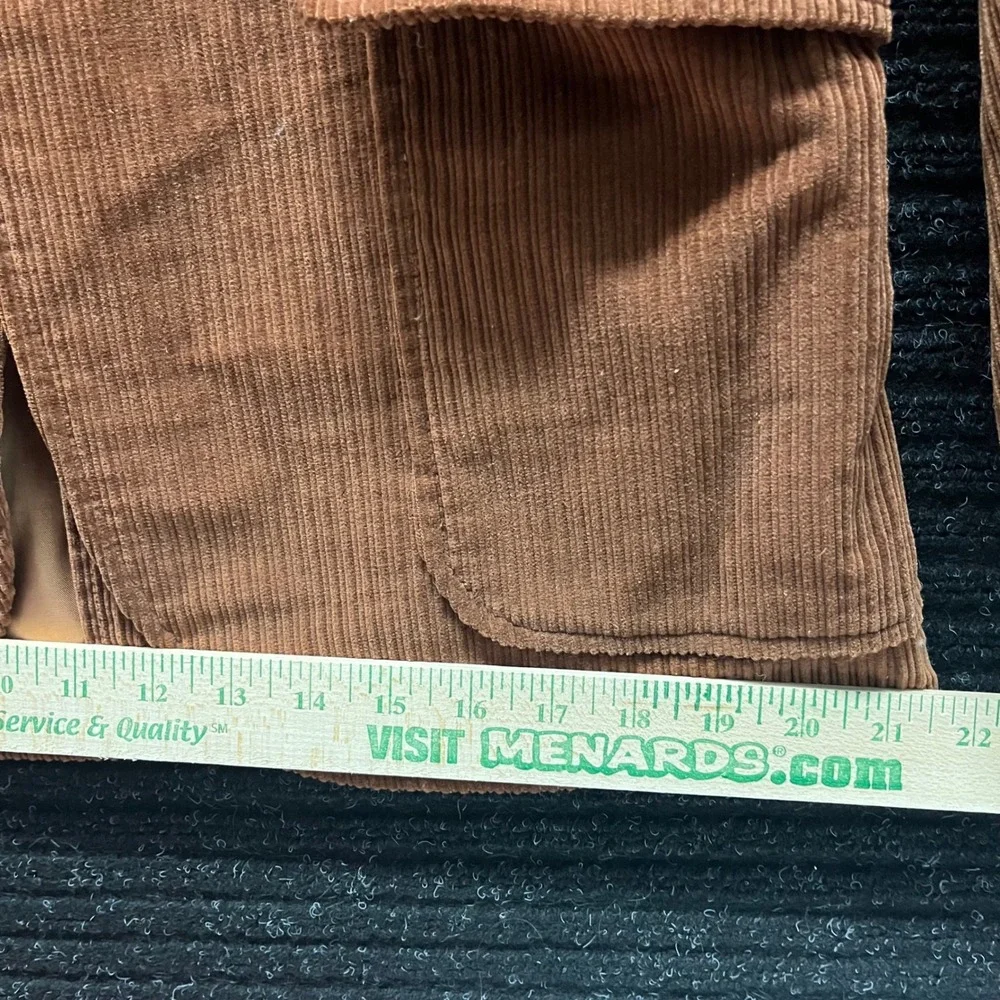 The Man from California Vintage Brown Corduroy Blazer Sport Coat 40R 70s